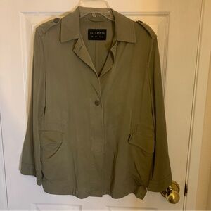 AllSaints Olive Green Kaiya Jacket